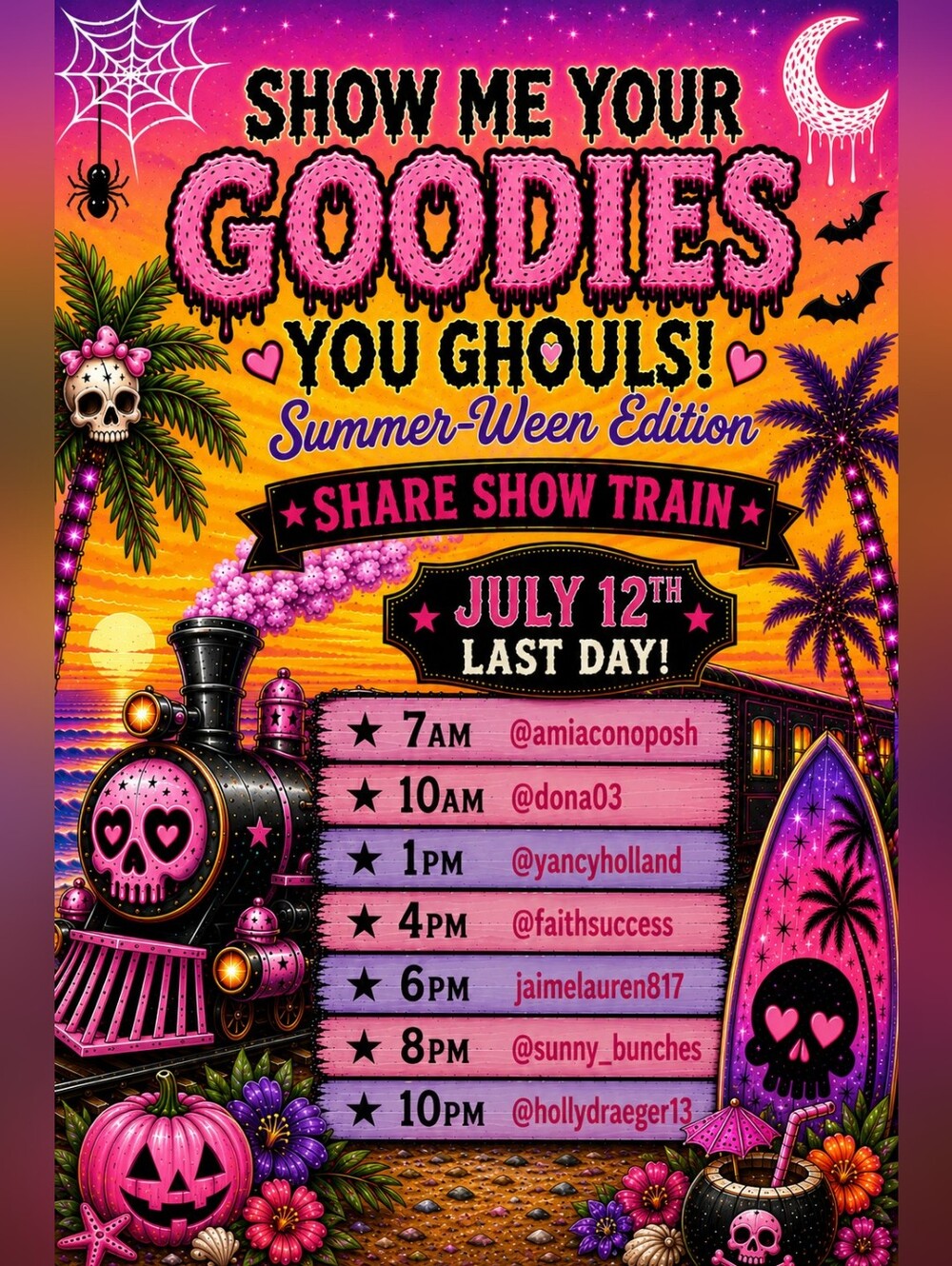 Show Me Your Goodies You Ghouls July 10 11 12 - Picture 3 of 8